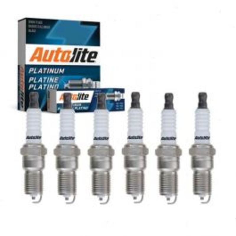 6 pc Autolite Platinum Spark Plug for 1983 Mercury Capri 3.8L V6
