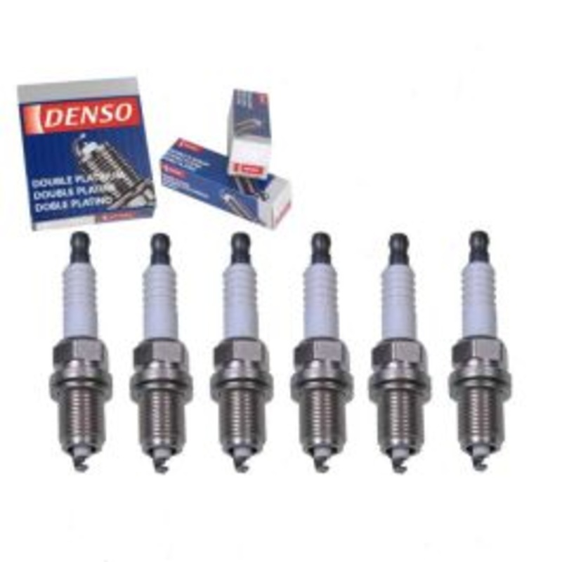 6 pc DENSO Double Platinum Spark Plugs for 1993-1994 Toyota T100 3.0L V6