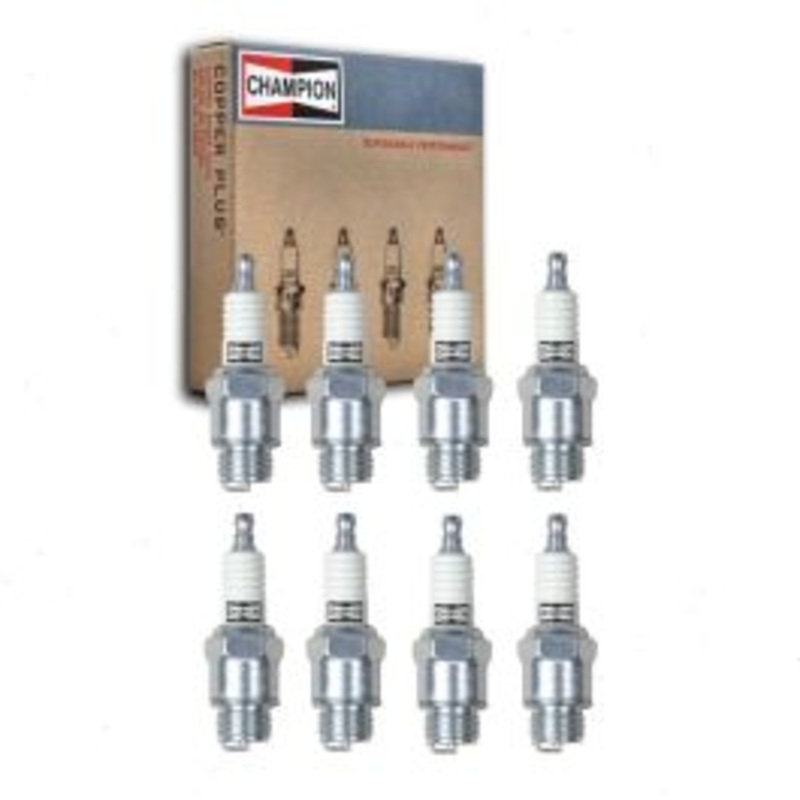 8 pc Champion Industrial Spark Plugs for 1931-1934 Reo Royale