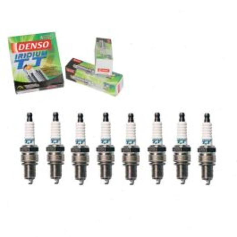 8 pc DENSO Iridium TT Spark Plugs for 1993 Rolls-Royce Corniche IV 6.8L V8
