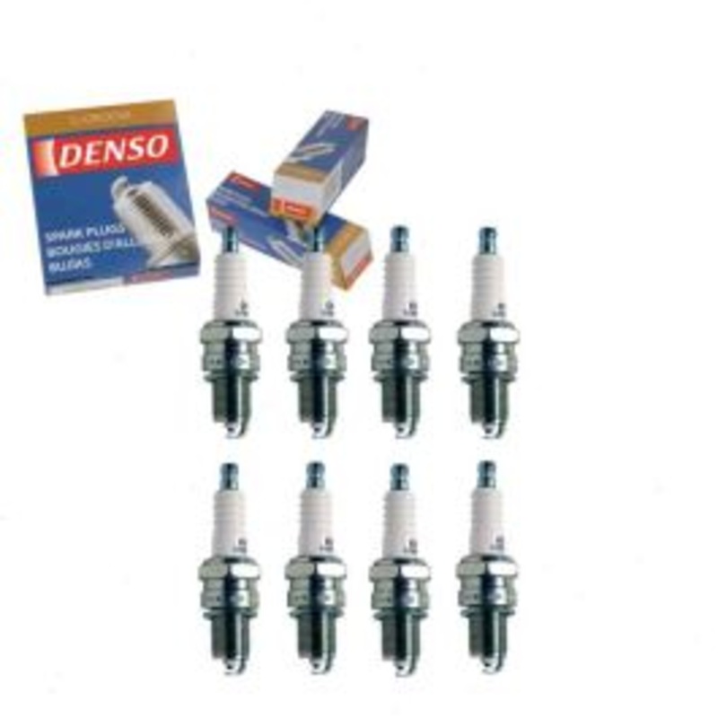 8 pc DENSO Standard U-Groove Spark Plugs for 1969-1973 GMC K35 K3500 Pickup 5.0L V8