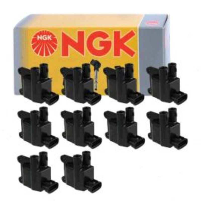 10 pc NGK 48839 U3018 Ignition Coils