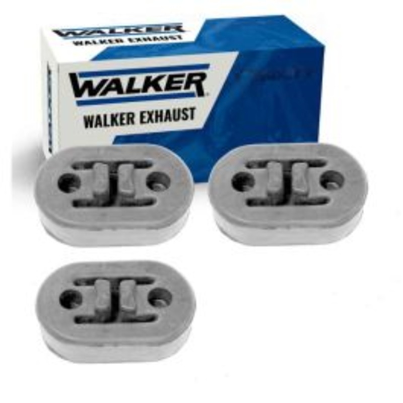 3 pc Walker Muffler Assm Exhaust System Insulators for 2000-2005 Mitsubishi Eclipse 3.0L V6