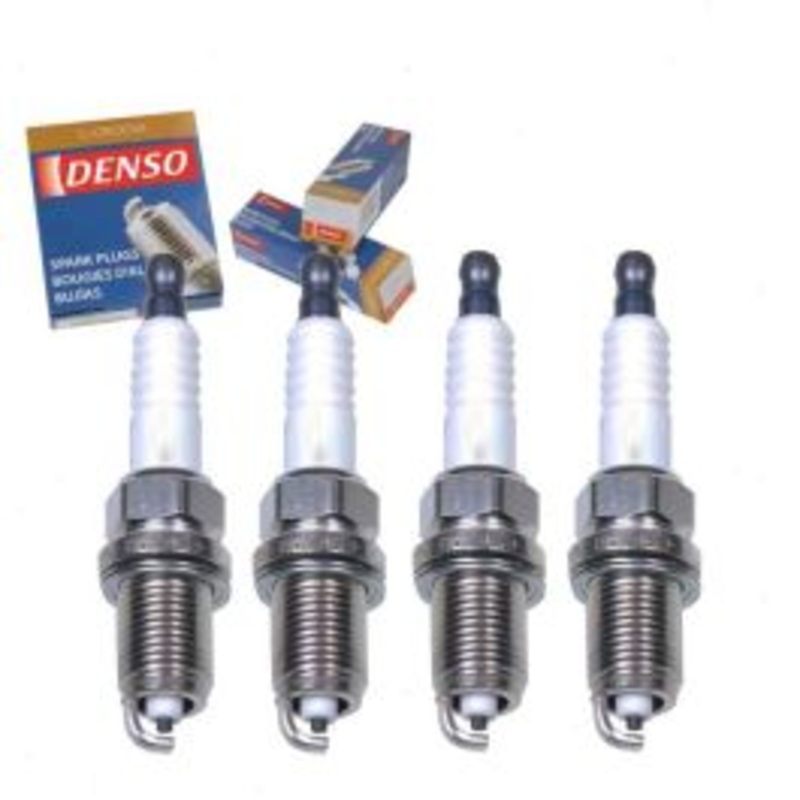 4 pc DENSO Standard U-Groove Spark Plugs for 2001-2007 Toyota Highlander 2.4L L4