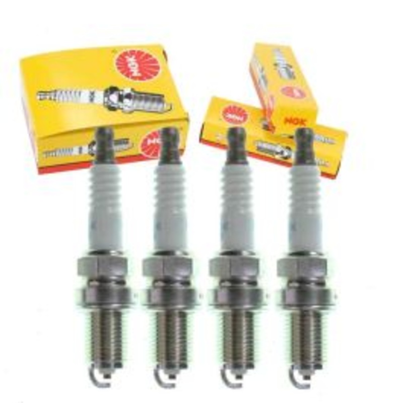 4 pc NGK Standard Spark Plugs for 1988-1991 Honda CRX 1.5L 1.6L L4