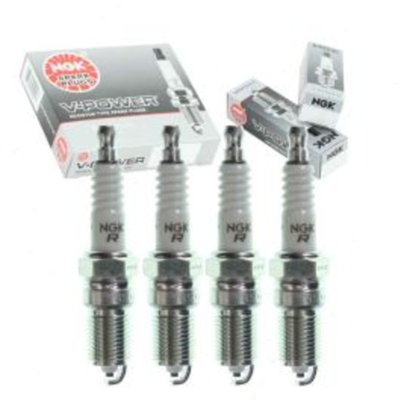 4 pc NGK V-Power Spark Plugs for 1984-1986 Renault R18i 2.2L L4