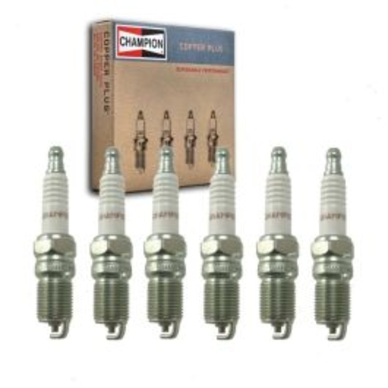 6 pc Champion Copper Plus Spark Plugs for 2006-2009 Chevrolet Uplander 3.9L V6