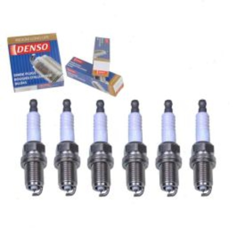 6 pc DENSO Iridium Long Life Spark Plugs for 1993-1995 Audi 90 Quattro 2.8L V6