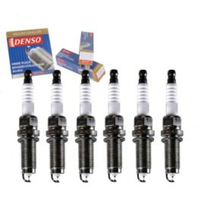 6 pc DENSO Iridium Long Life Spark Plugs for 2015-2016 Jaguar XF 3.0L V6