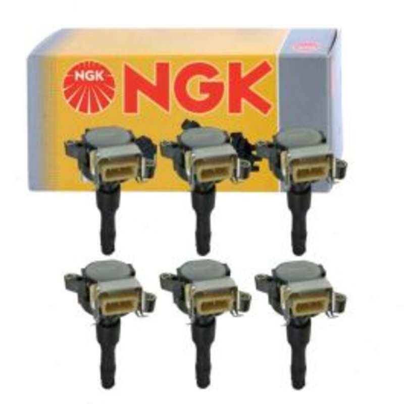 6 pc NGK Ignition Coils for 1999-2002 BMW Z3 2.5L 2.8L 3.0L 3.2L L6