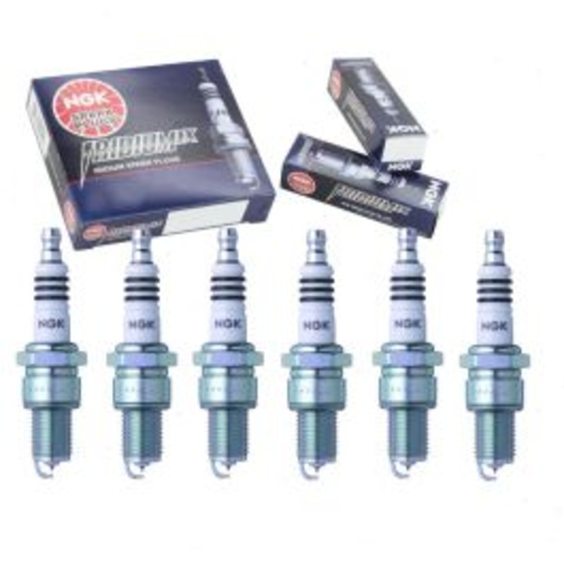 6 pc NGK Iridium IX Spark Plugs for 1963-1969 Chevrolet C20 Pickup 3.8L 4.1L L6