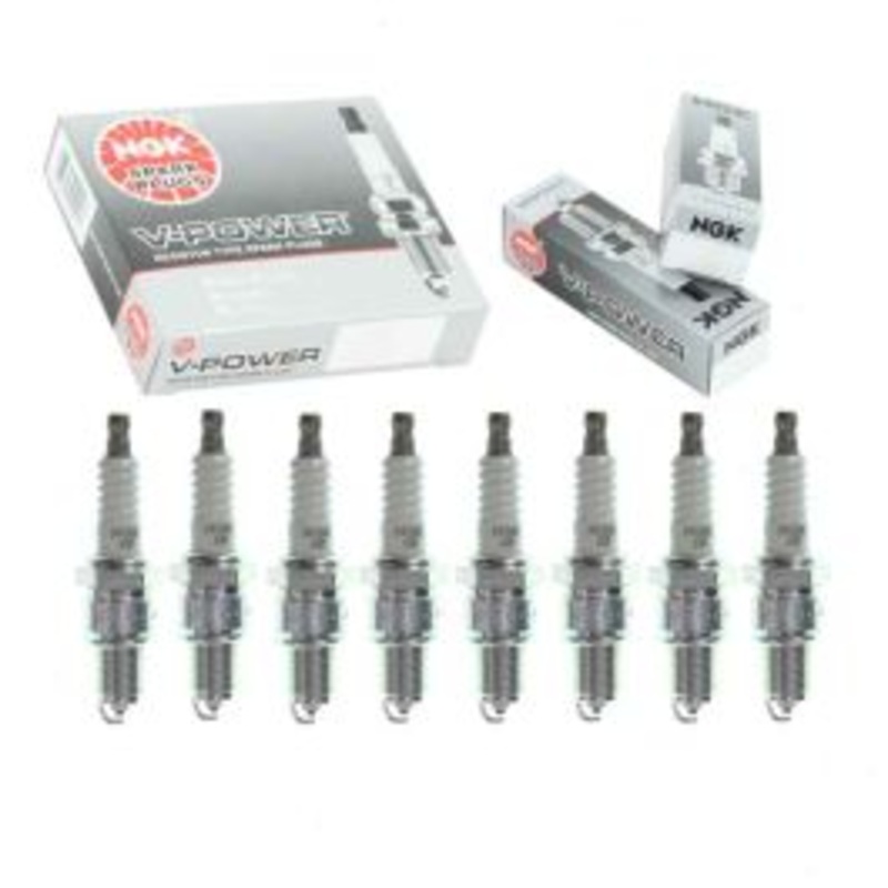 8 pc NGK V-Power Spark Plugs for 1968-1969 Chevrolet C20 Suburban 6.5L V8