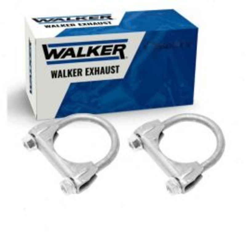2 pc Walker Exhaust Clamps for 1996-1999 Cadillac DeVille 4.6L V8