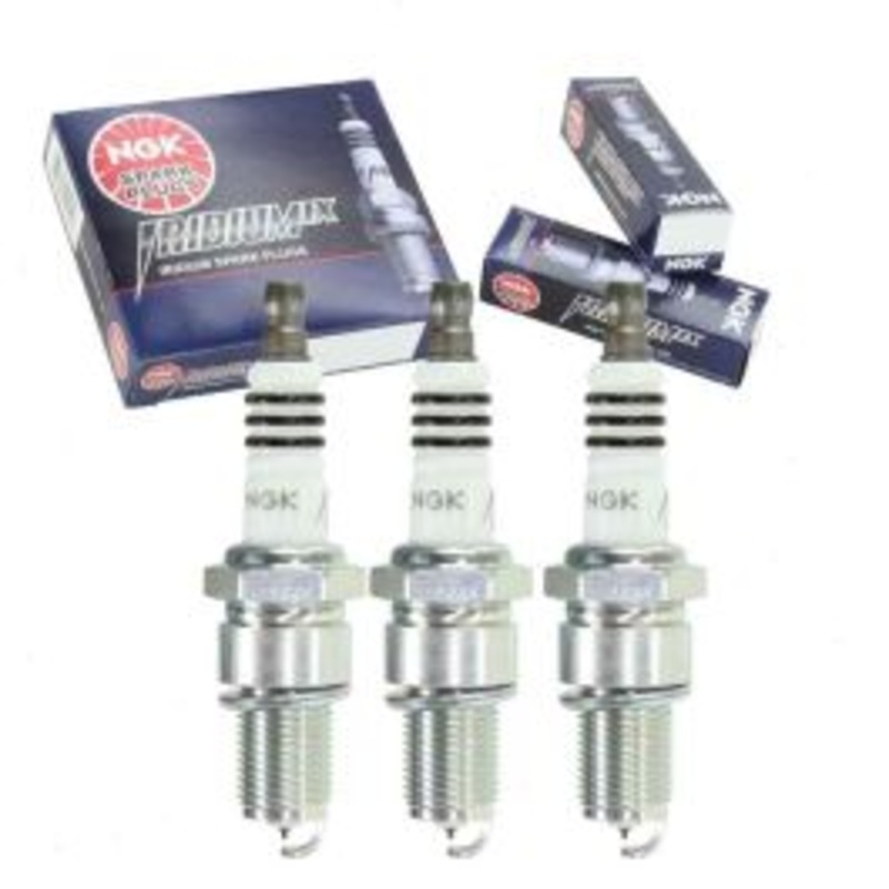 3 pc NGK Iridium IX Spark Plugs for 1987-1992 Chevrolet Sprint 1.0L L3