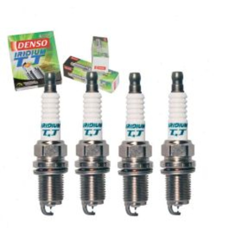 4 pc DENSO Iridium TT Spark Plugs for 1991 Toyota MR2 2.2L L4