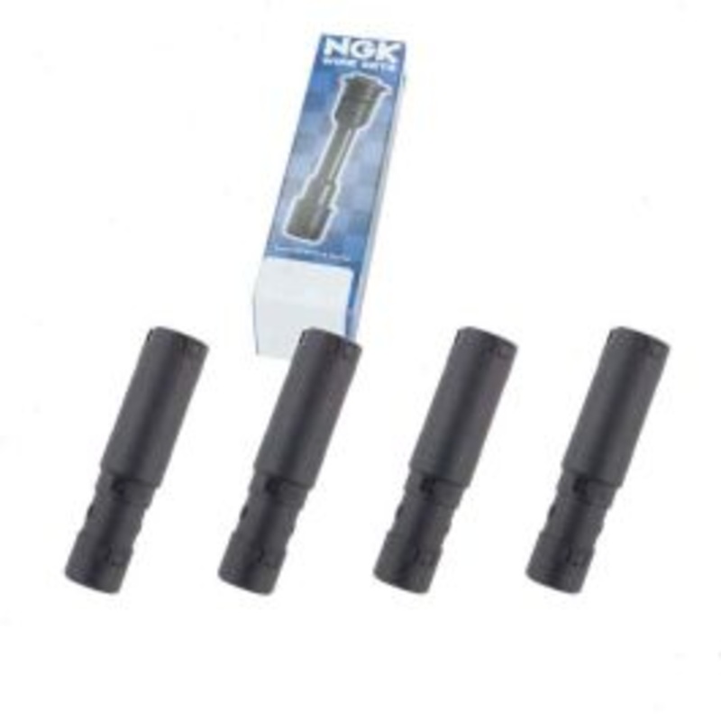 4 pc NGK Ignition Coil Boots for 2003-2005 Mercedes-Benz C230 1.8L L4