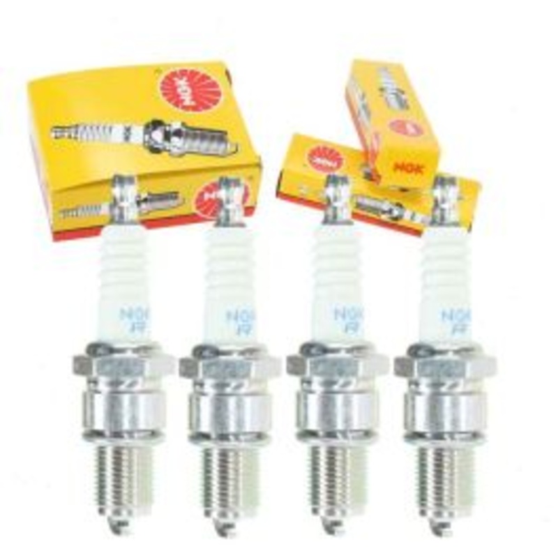 4 pc NGK Standard Spark Plugs for 1970-1971 Morris Minor 1.0L 1.3L L4