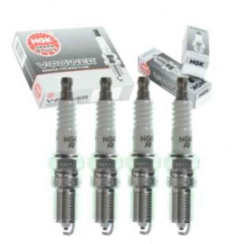4 pc NGK V-Power Spark Plugs for 1987-1993 Chevrolet Beretta 2.0L 2.2L L4