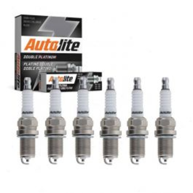 6 pc Autolite Double Platinum Spark Plug for 1986-1992 Toyota Supra