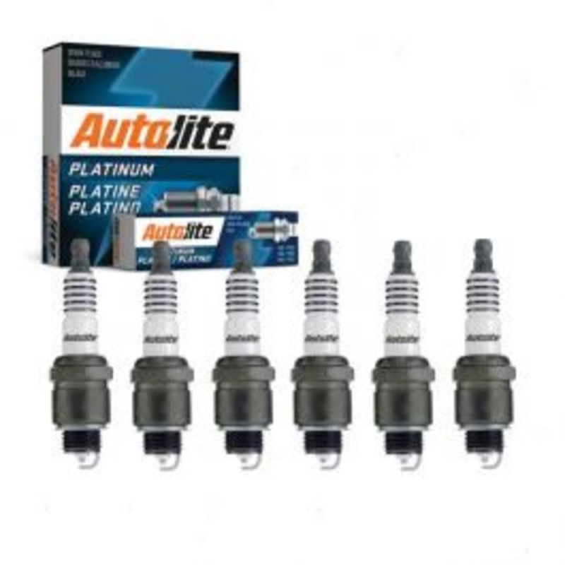 6 pc Autolite Platinum Spark Plug for 1963-1964 International C1100 3.9L L6