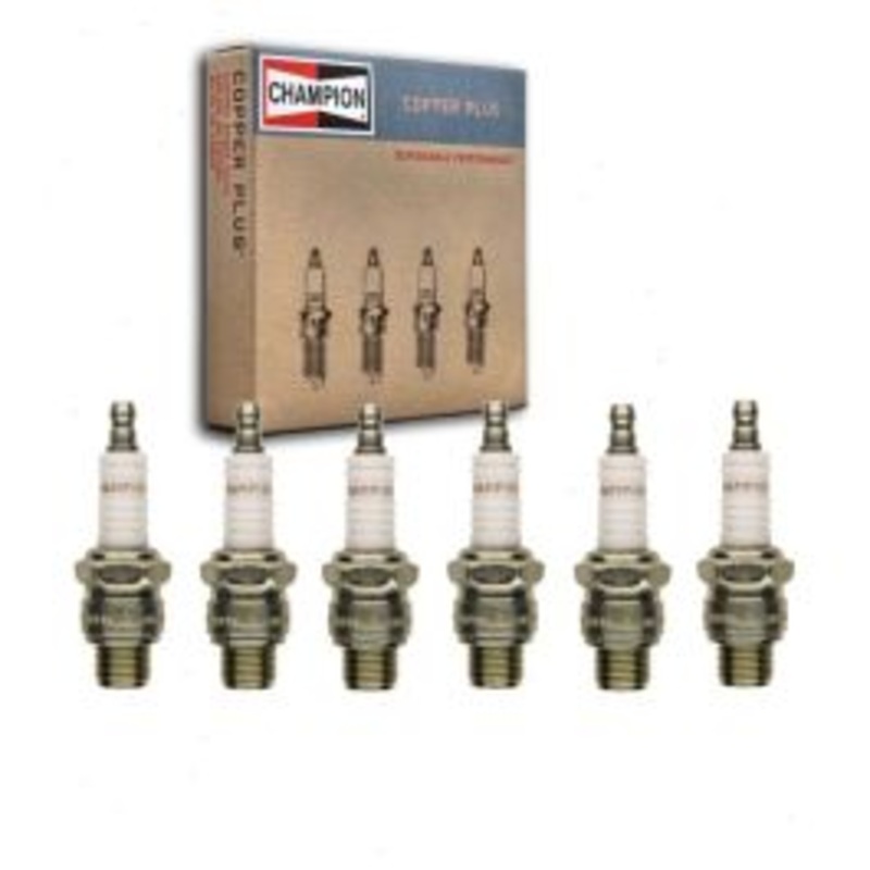 6 pc Champion Copper Plus 827M L76V Spark Plugs