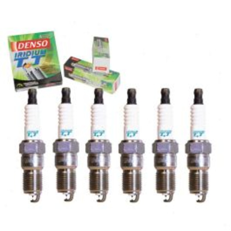 6 pc DENSO Iridium TT Spark Plugs for 1994-2004 Mazda B3000 3.0L V6