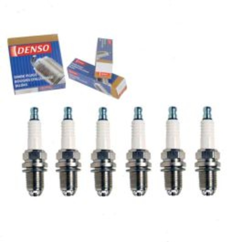 6 pc DENSO Standard Spark Plugs for 1993-1995 Audi 90 2.8L V6