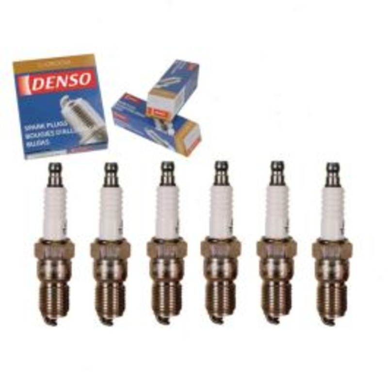 6 pc DENSO Standard U-Groove Spark Plugs for 1994-2003 Mazda B3000 3.0L V6