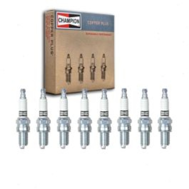 8 pc Champion Copper Plus 810C RA8HC Spark Plugs