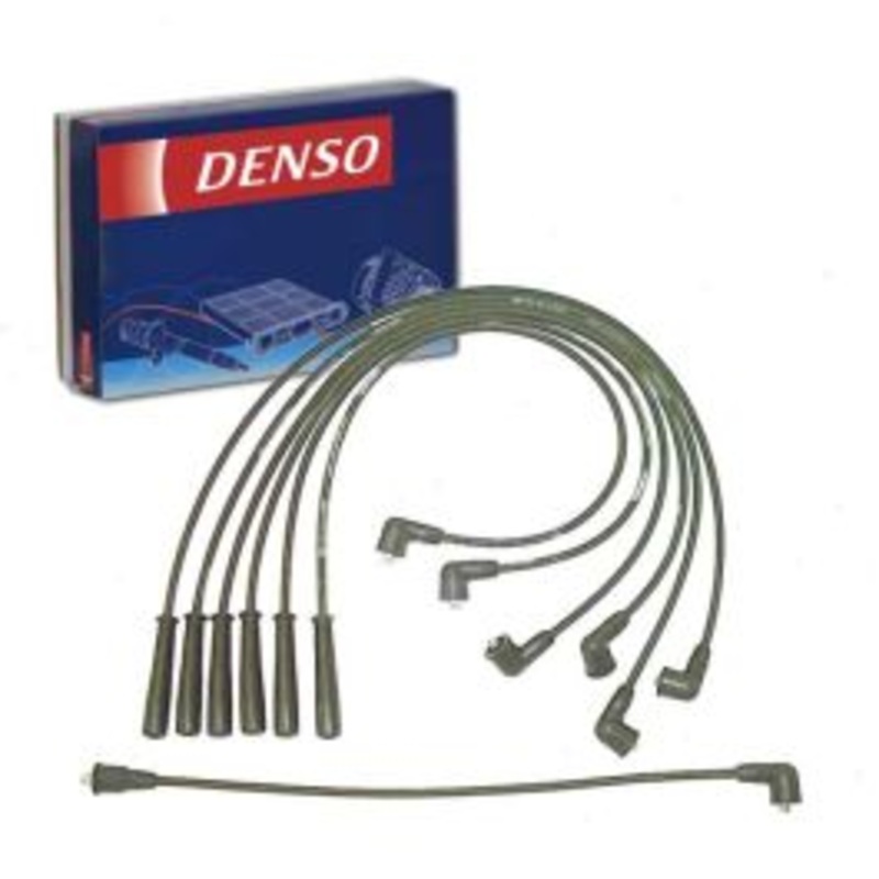 DENSO Spark Plug Wire Set for 1975-1978 Nissan 280Z 2.8L L6