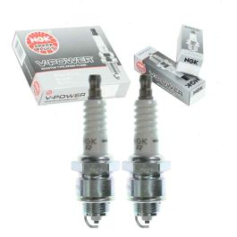 2 pc NGK V-Power 3332 XR5 Spark Plugs
