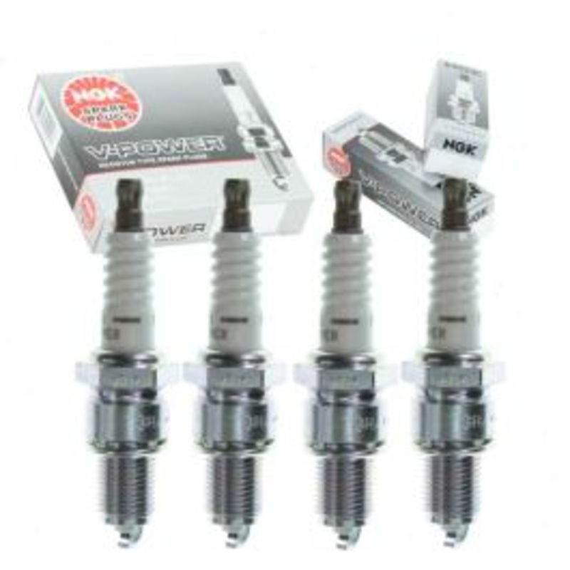 4 pc NGK V-Power Spark Plugs for 1983-1988 Plymouth Caravelle 2.2L 2.5L L4