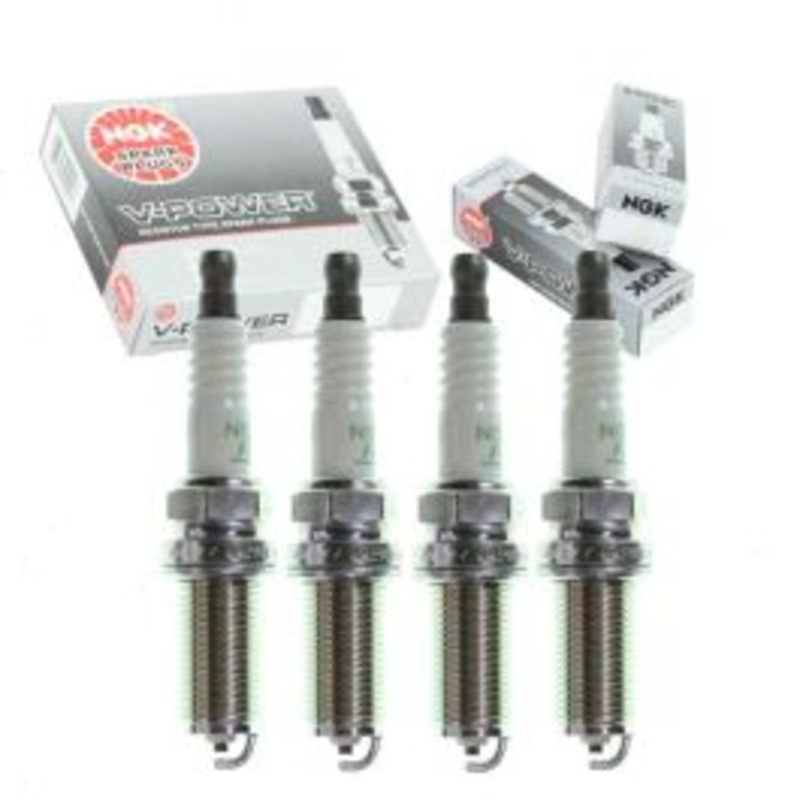 4 pc NGK V-Power Spark Plugs for 2000-2006 Nissan Sentra 1.8L 2.5L L4