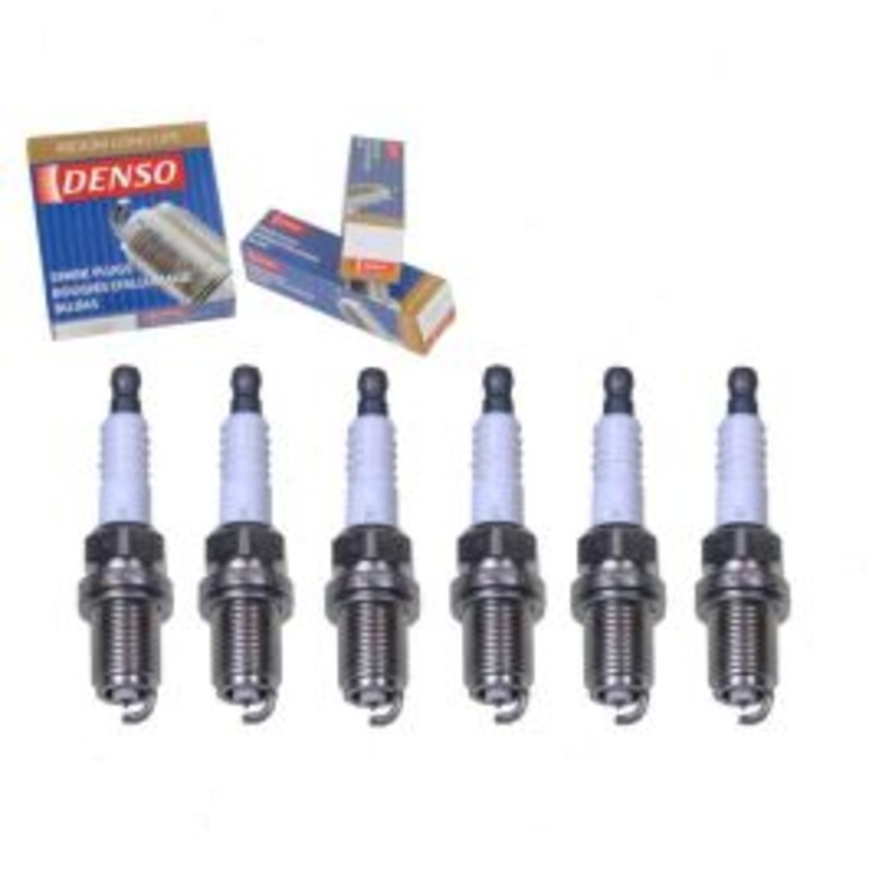 6 pc DENSO Iridium Long Life Spark Plugs for 1992-1994 Dodge B150 3.9L V6