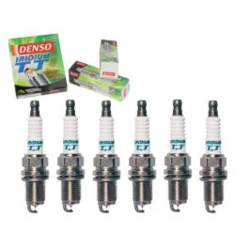 6 pc DENSO Iridium TT Spark Plugs for 1990-1995 Ford Taurus 3.0L 3.2L V6