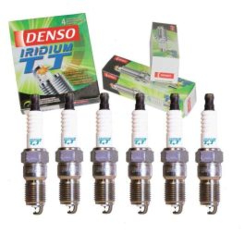 6 pc DENSO Iridium TT Spark Plugs for 2004 Ford F-150 Heritage