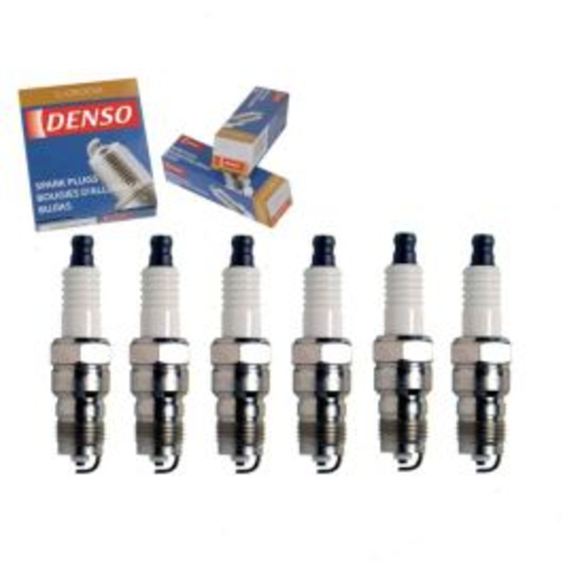 6 pc DENSO Standard U-Groove Spark Plugs for 1984-1993 Ford Thunderbird 3.8L V6