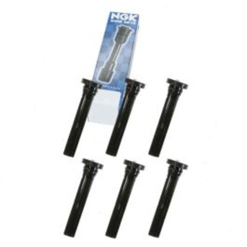 6 pc NGK Ignition Coil Boots for 2002-2006 Suzuki XL-7 2.7L V6