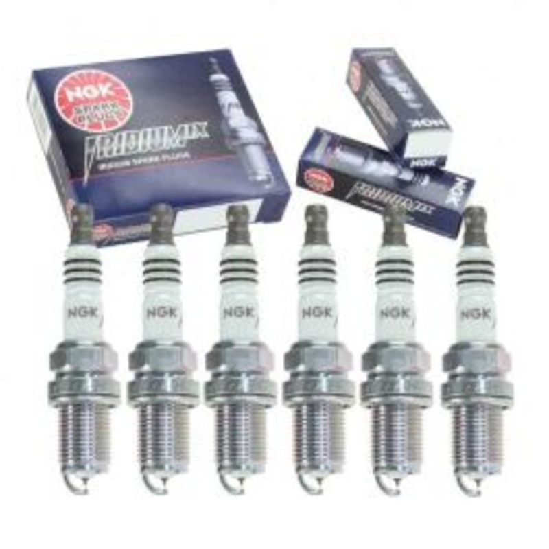 6 pc NGK Iridium IX 6418 BKR6EIX Spark Plugs