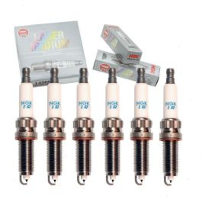 6 pc NGK Laser Iridium Spark Plugs for 2012-2016 BMW ActiveHybrid 5 3.0L L6