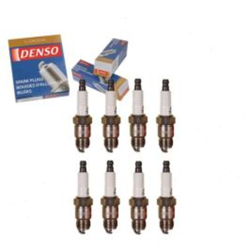 8 pc DENSO Standard U-Groove Spark Plugs for 1978-1979 Pontiac Sunbird 5.0L V8