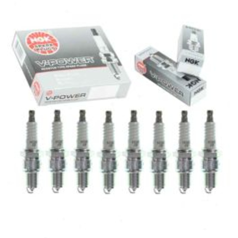 8 pc NGK V-Power Spark Plugs for 1961-1969 Chevrolet Bel Air 6.5L 6.7L 7.0L V8