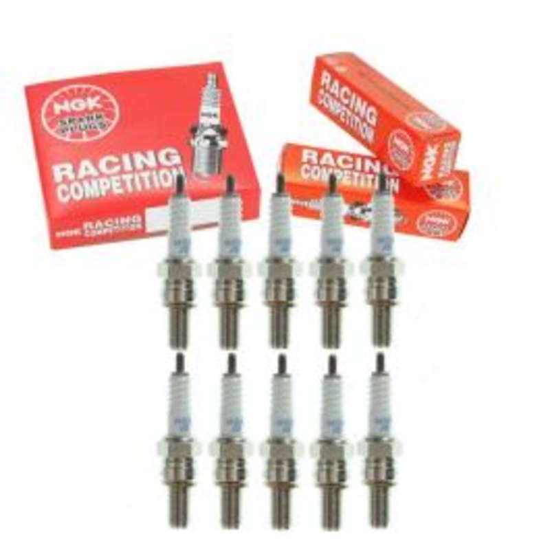 10 pc NGK Racing 4216 R0045Q-10 Spark Plugs