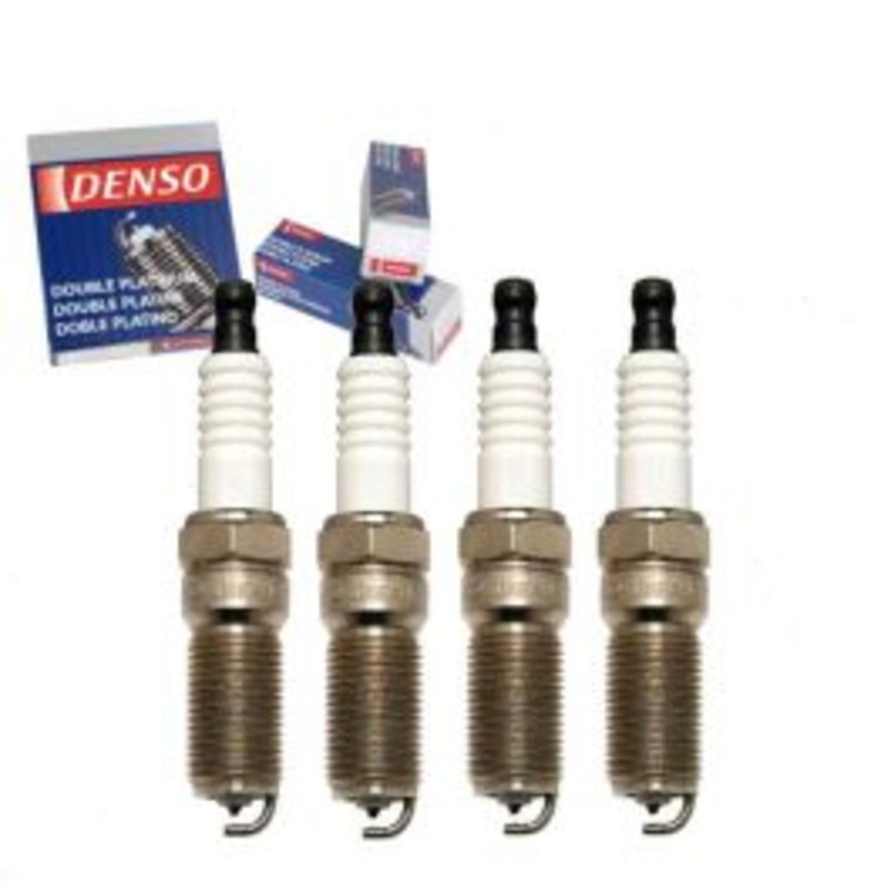 4 pc DENSO Double Platinum Spark Plugs for 2001-2002 Mazda Tribute 2.0L L4