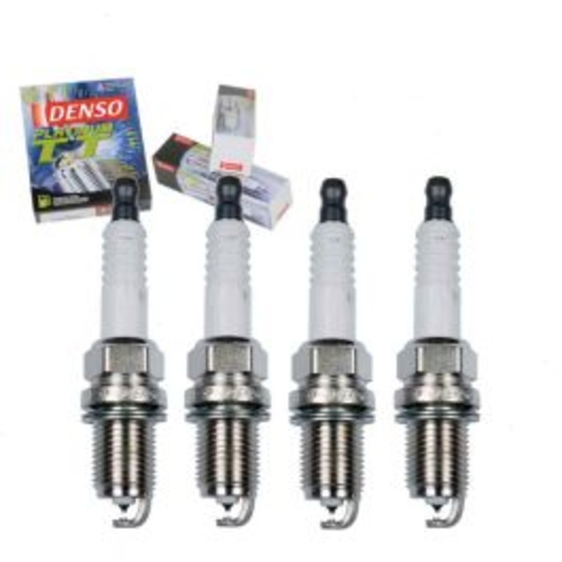 4 pc DENSO Platinum TT Spark Plugs for 1989 Geo Prizm 1.6L L4