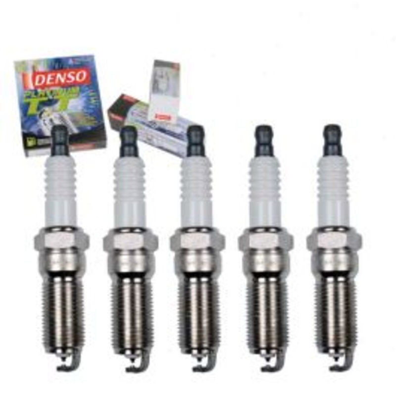 5 pc DENSO Platinum TT Spark Plugs for 2004-2012 GMC Canyon 3.5L 3.7L L5