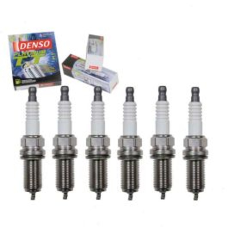 6 pc DENSO Platinum TT Spark Plugs for 2004 Buick Rendezvous 3.6L V6