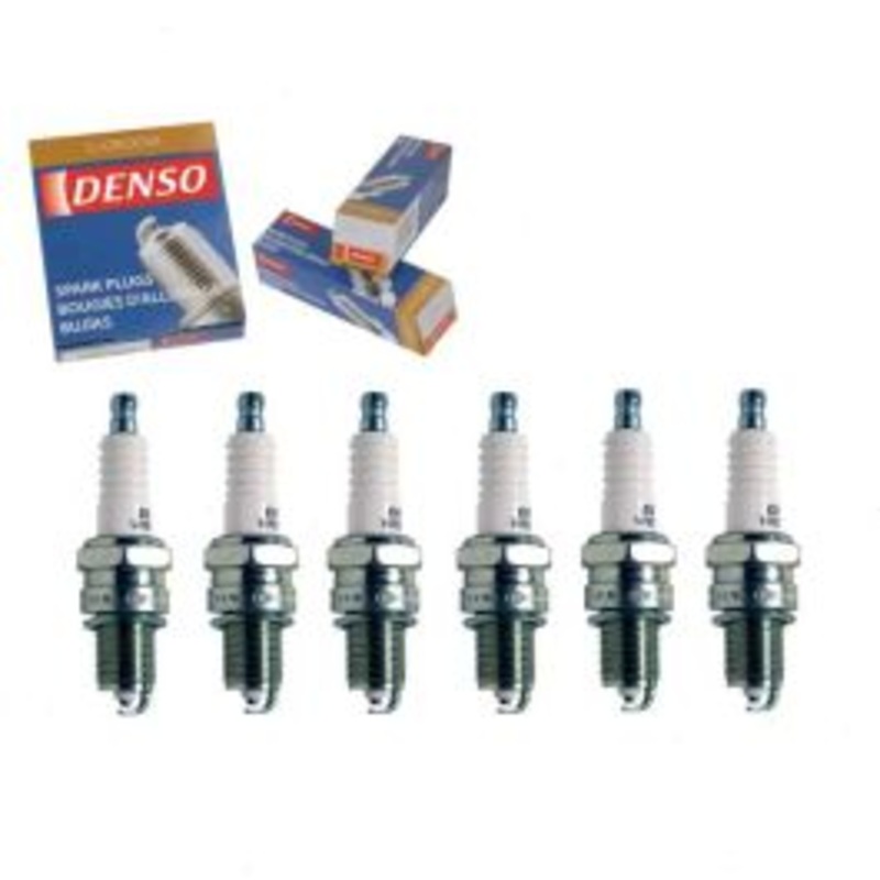 6 pc DENSO Standard U-Groove Spark Plugs for 1960 Chevrolet Truck 3.8L L6