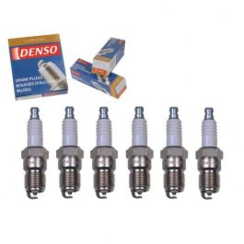 6 pc DENSO Standard U-Groove Spark Plugs for 1989-1994 Oldsmobile Cutlass Cruiser 3.1L 3.3L V6