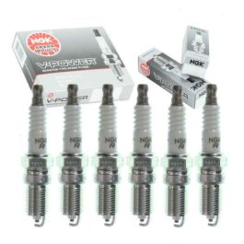 6 pc NGK V-Power Spark Plugs for 1987-1993 Chevrolet Beretta 2.8L 3.1L V6